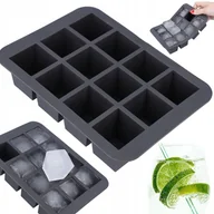 Pojemniki kuchenne - Pojemnik na kostki lodu duże kostki barmański - miniaturka - grafika 1