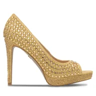 Czółenka - Szpilki Nine West MAIRA SY8020-9NW Złoty - miniaturka - grafika 1