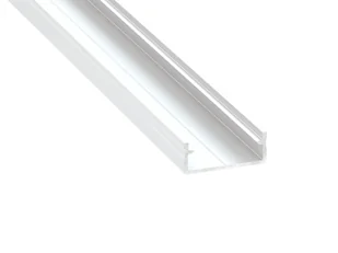 Profil aluminiowy DUAL do taśm LED - Biały - 2m - Akcesoria do oświetlenia - miniaturka - grafika 1