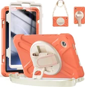 Etui do tabletów - Etui do iPad Air 4/5 10.9 Cala Pro 11 2018/20/21 Pomarańczowe - miniaturka - grafika 1