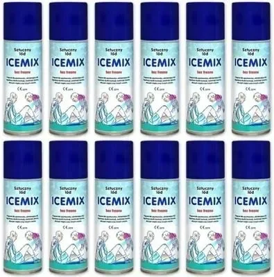 Ice Mix Sztuczny Lód W Sprayu 400Ml Zestaw 12 Szt