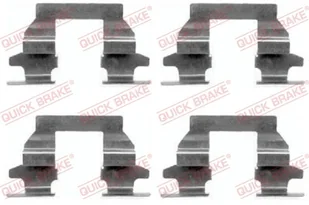 Zestaw akcesoriów, klocki hamulcowe Quick Brake 109-1625 - Układ hamulcowy - akcesoria - miniaturka - grafika 1