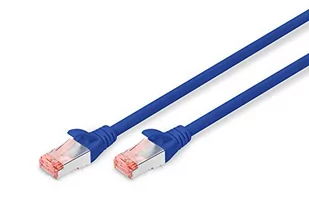 VSE Digitus CAT 6 S-FTP kładzenia okablowania/przewód krosowy, długość 3,0 m, AWG 27/7, niebieski DK-1644-030/B - Kable miedziane - miniaturka - grafika 2