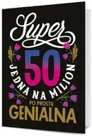 Kartki okolicznościowe i zaproszenia - Pan Dragon Karnet Urodziny 50 damskie B6-1903 - miniaturka - grafika 1