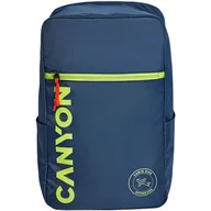 Torby na laptopy - Torba dla laptopa Canyon CSZ-02 pro 15.6", 20x25x40cm, 20L (CNS-CSZ02NY01) Niebieski - miniaturka - grafika 1