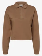 Bluzy damskie - Vila - Damska bluza nierozpinana VIRust, beżowy|brązowy - miniaturka - grafika 1