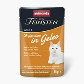 Mokra karma dla kotów - ANIMONDA Vom Feinsten Raffinesse rich in chicken with turkey 85g - miniaturka - grafika 1