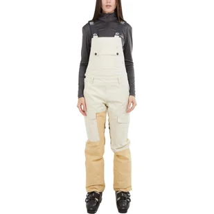 Spodnie dresowe Sakura Bib Pants - żółte - Spodnie narciarskie - miniaturka - grafika 1