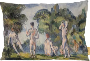 Poduszka Kąpiący się Paul Cezanne - Poduszki dekoracyjne - miniaturka - grafika 1