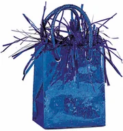 Balony i akcesoria - Obciążnik do balonów Mini torebka prezentowa granatowa - 178 g - miniaturka - grafika 1