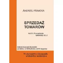 Komosa Andrzej Sprzedaż towarów EKONOMIK - Podręczniki dla szkół zawodowych - miniaturka - grafika 1