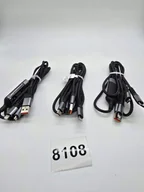 Ładowarki do telefonów - Zestaw 3 kabli do ładowania z 3 różnymi wejściami 120 cm (8108) - miniaturka - grafika 1