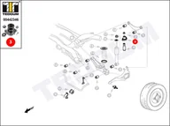 Układ zawieszenia - akcesoria - Poduszka amortyzatora TEDGUM 00442346 MR491946 00442346 - miniaturka - grafika 1