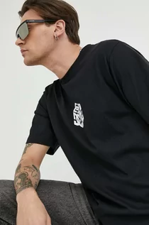 Koszulki męskie - DC t-shirt bawełniany kolor czarny z nadrukiem - grafika 1
