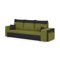 Sofy i kanapy - Kanapa sofa 3 os z funkcją spania DAKOTA2 zielony - miniaturka - grafika 1
