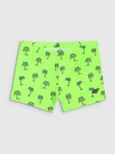 Kąpielówki męskie - 4F Kąpielówki chłopięce - zielone 158/164 (12-14 lat) - miniaturka - grafika 1