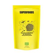 Suplementy naturalne - Bio Planet seria SUPERFOODS BIAŁKO KONOPNE W PROSZKU BIO 500 g - SD-BP-985817 - miniaturka - grafika 1