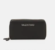 Portfele - Valentino Duży Portfel Damski Czarny - miniaturka - grafika 1