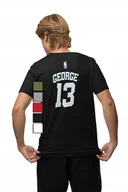 Koszulki męskie - KOSZULKA MĘSKA Z NADRUKIEM NA PLECACH NBA CLIPPERS - PAUL GEORGE - S - miniaturka - grafika 1