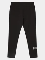 Legginsy - Puma Legginsy Ess+ Logo 846960 Czarny Tight Fit - miniaturka - grafika 1