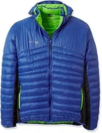 Kurtki męskie - DEPROC-Active Deproc Active kurtka męska Prima Loft gilmour power Stretch kurtka kurtka puchowa kurtka wykonana z włókien syntetycznych pikowana, niebieski, XXL 54561 - miniaturka - grafika 1