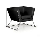 Sofy i kanapy - B2B Partner Fotel NET, czarny XP-149 H24-1 SEAT - miniaturka - grafika 1