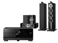 Kino domowe - Yamaha RX-A4A (czarny) + 702 S3 + 707 S3 + HTM71 S3 (czarny) - miniaturka - grafika 1
