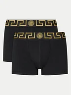 Majtki damskie - Versace Komplet 2 par bokserek AU10181 1A10011 Czarny - miniaturka - grafika 1