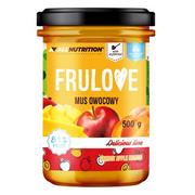 Konfitury, marmolady, powidła - ALLNUTRITION FRULOVE MUS OWOCOWY MORELA JABŁKO MANGO 500G - miniaturka - grafika 1