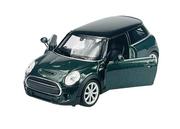 Samochody i pojazdy dla dzieci - Welly New Mini Hatch Zielony 1:34 Samochów Nowy Metalowy Model - miniaturka - grafika 1