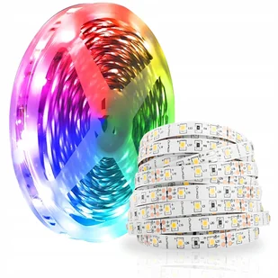 Taśma Led Pasek Rgb Kolorowa 12V 5M Hermetyczna - Taśmy LED Taśma Led Pasek Rgb Kolorowa 12V 5M Hermetyczna - Taśmy LED - miniaturka - grafika 1