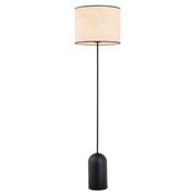 Lampy stojące - ASPEN LP1 BLACK/RATTAN oprawa oświetleniowa - miniaturka - grafika 1