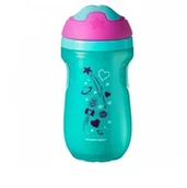 Kubki dla dzieci - Tommee Tippee 471581 BIDON ŁYCZEK GIRL 260 ML 12 + 66261-uniw - miniaturka - grafika 1