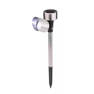 Lampy ogrodowe - Grundig lampa słoneczna ogrodowa 5,5x36,5cm szara twm_383303 - miniaturka - grafika 1