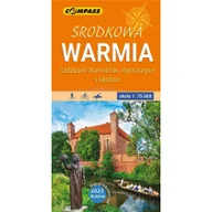 Przewodniki - Mapa turystyczna - Środkowa Warmia lam. 1:75 000 - miniaturka - grafika 1