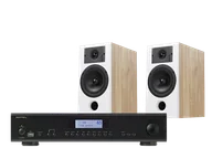 Zestawy stereo - Rotel A12 MKII (czarny) + Diva 3 (dąb) - miniaturka - grafika 1