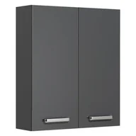 Szafki łazienkowe - Ciemnoszara wisząca szafka łazienkowa 60x70 cm Set 311 – Pelipal - miniaturka - grafika 1