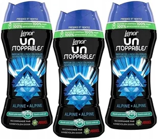 Lenor Un Stoppables Perełki Kryształki Do Płukania Alpine 224G X3 - Środki do prania - miniaturka - grafika 1