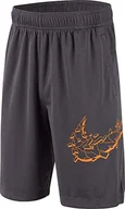 Spodenki damskie - Nike szorty dziecięce uniseks Gfx szorty dziecięce Dark Grey/Orange Peel M - miniaturka - grafika 1