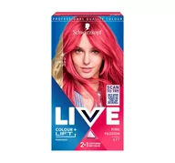 Farby do włosów i szampony koloryzujące - Schwarzkopf Live Krem koloryzujący 2w1 nr L77 Pink Passion 1op - miniaturka - grafika 1