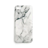 Etui i futerały do telefonów - Żelowe etui pokrowiec marmur Samsung Galaxy S21 5G Marble biały WOZINSKY - miniaturka - grafika 1