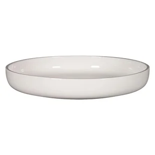 PORCELANA RAK STONE Talerz głęboki 29,5 cm biały - Talerze - miniaturka - grafika 1