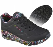 Sneakersy damskie - Buty damskie sneakersy Skechers Uno Air Ciepłe Sportowe Trampki Na Jesień - miniaturka - grafika 1