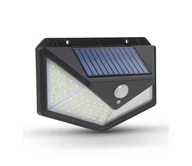 Lampy ogrodowe - LED Kinkiet solarny z czujnikiem LED/5W/5,5V IP65 - miniaturka - grafika 1