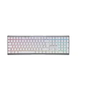 Klawiatury - CHERRY MX 3.0S Wireless RGB klawiatura Gaming RF Wireless + Bluetooth QWERTZ Niemiecki Biały G80-3872LYADE-0 - miniaturka - grafika 1