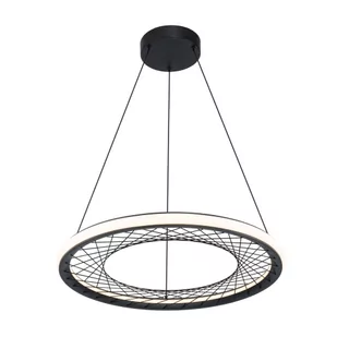 Nest lampa wisząca 1xLED/43W czarna ML0524 - Lampy sufitowe - miniaturka - grafika 1