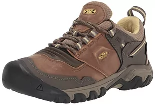 KEEN Damskie buty trekkingowe Ridge Flex, Safari/Custard, 6 UK - Buty trekkingowe damskie - miniaturka - grafika 1