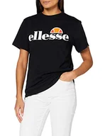 Koszulki i topy damskie - Ellesse Top damski T-Shirt Albany - logo antracytowy SGS03237 - miniaturka - grafika 1