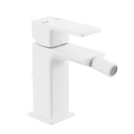 Baterie bidetowe - Bateria bidetowa biała 13.8 cm Dust z korkiem KFA Armatura - miniaturka - grafika 1