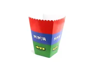 Urodziny dziecka - PartyShow Pudełka na popcorn Ninja - 6 szt. - miniaturka - grafika 1
